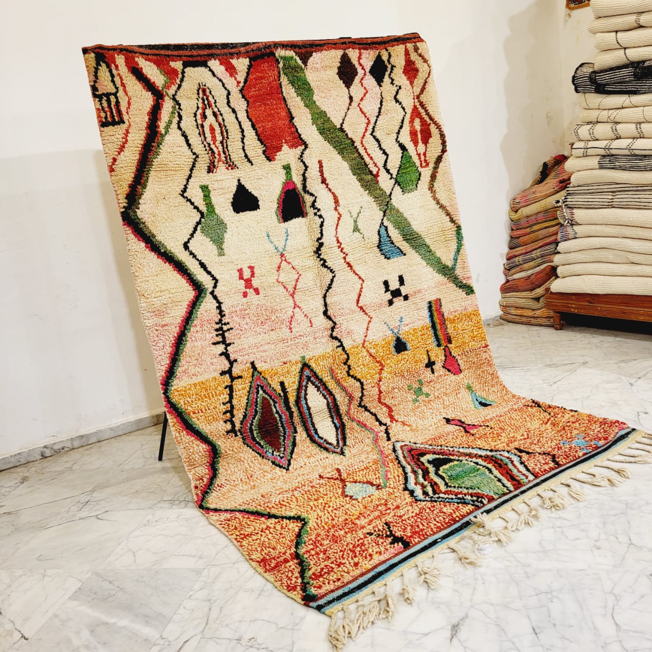 5x8 ft Moroccan rug
