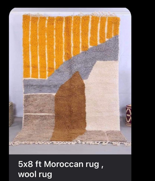 2 - 5x8 wool rugs